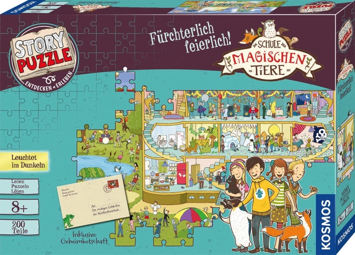 Kosmos Scuola degli animali magici – puzzle narrativo: Terribilmente solenne! - 1 pezzo