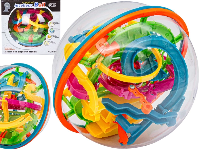 Sfera labirinto 3D – rompicapo intelligente - 1 pezzo