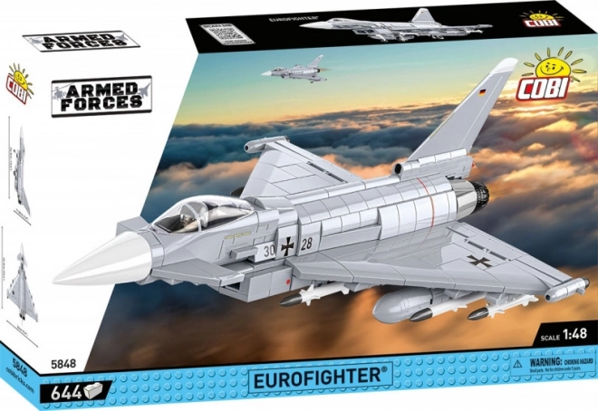 Set di costruzione aereo Eurofighter Typhoon 1:48 di COBI