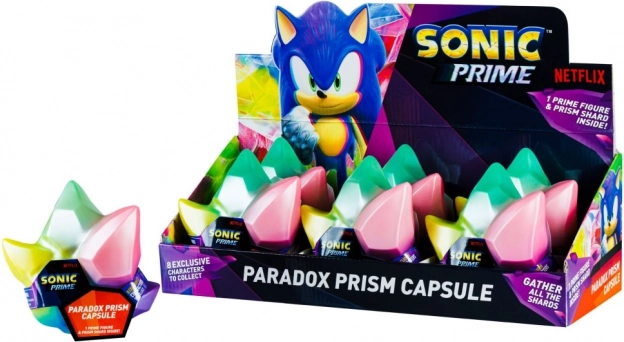 Sonic Prime Paradox Prism capsule – figura da collezione