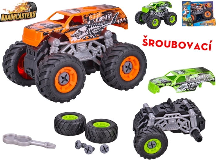 Monster truck avvitabile con volano ROADBLASTERS 12 cm