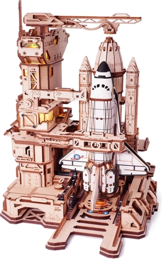 RoboTime puzzle meccanico 3D dello Space Shuttle con rampa di lancio
