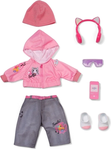BABY born completo cool per bambole da 43 cm