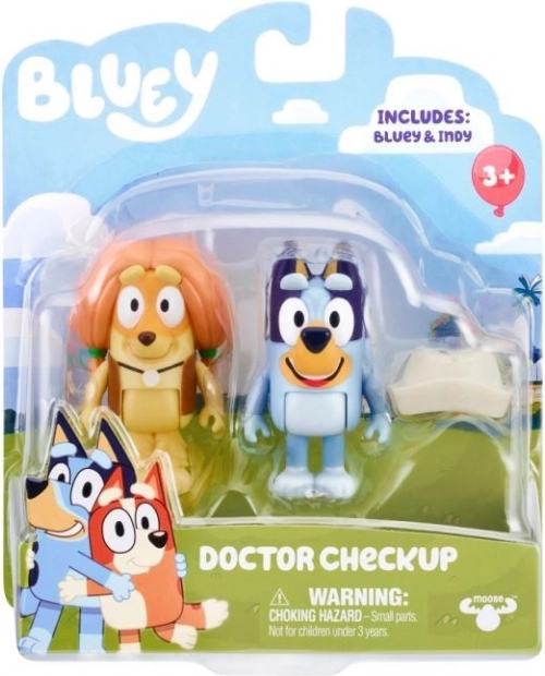 Set di figurine Bluey Visita Medica