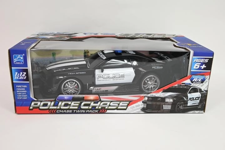 Auto della polizia RC con caricatore 1:12