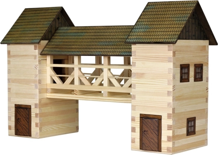Kit di costruzione in legno a incollaggio Most WALACHIA