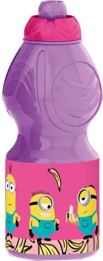Bottiglia in plastica MINIONS 400 ml