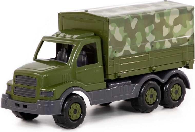 Camion militare con telone