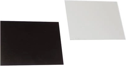 Vetro scuro per maschera da saldatura n. 8 (2 pz)