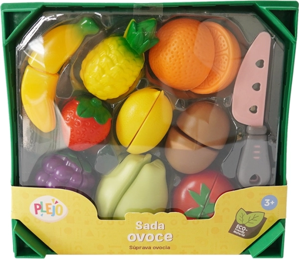 Set PLEJO di frutta da tagliare in cassetta
