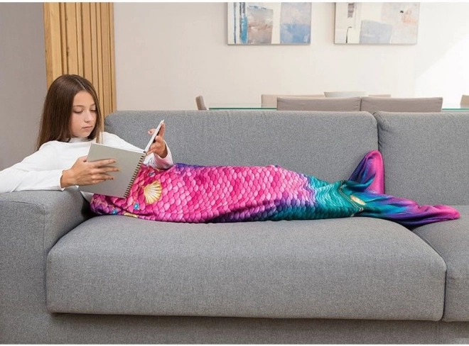 Coperta Magica a Forma di Sirena