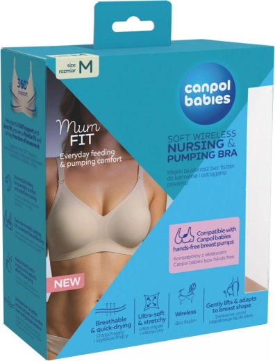 Canpol babies MumFIT reggiseno per l’allattamento e il tiralatte