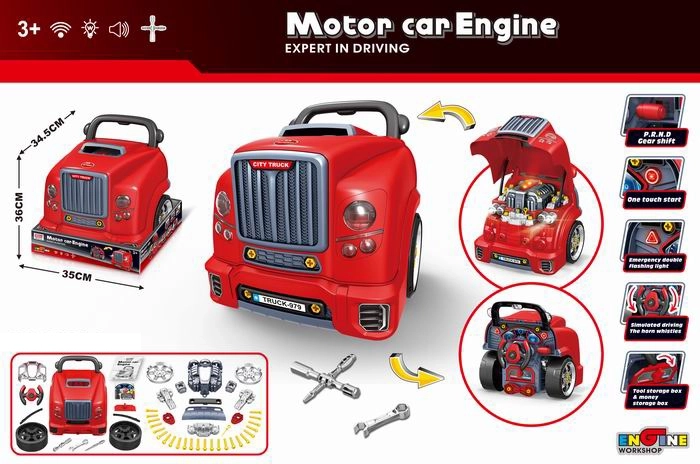 Motore didattico per smontaggio e rimontaggio Meccanico