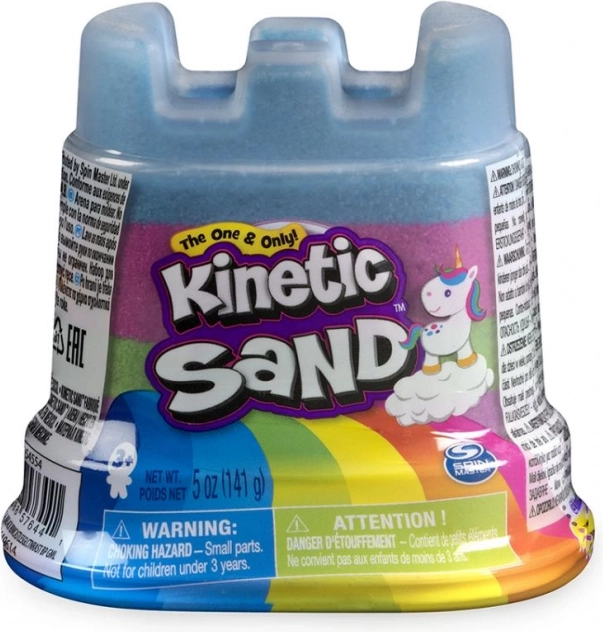 Kinetic Sand mini castello arcobaleno 140 g