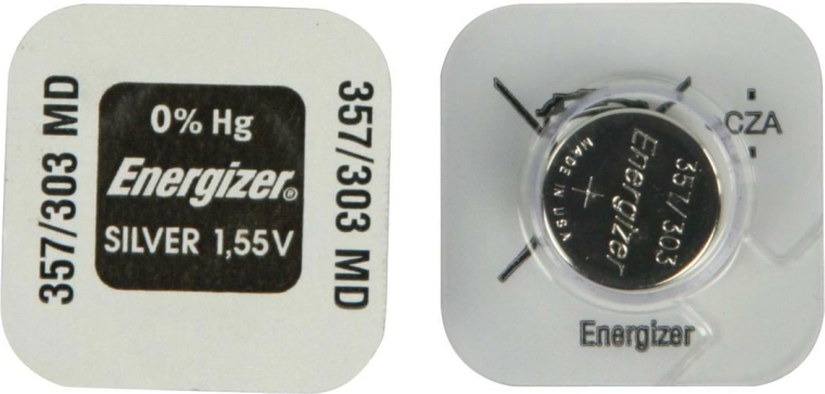 Batteria per orologi Energizer SR44 1,55 V 138 mAh