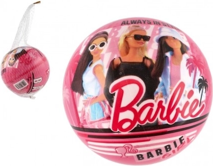 Pallone Barbie 14 cm gonfiato in rete