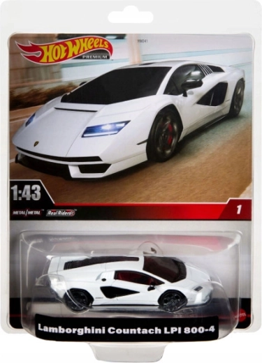 Hot Wheels Lamborghini Countach 1:43 modellino in metallo premium