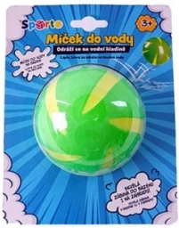Palla sportiva verde per l'acqua