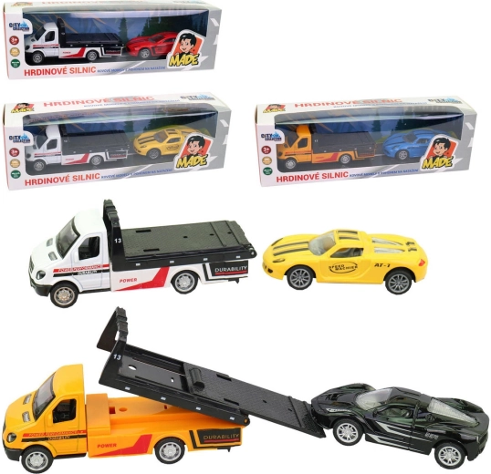 City Collection carro attrezzi con auto sportiva
