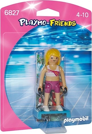 Figura allenatrice fitness Playmobil
