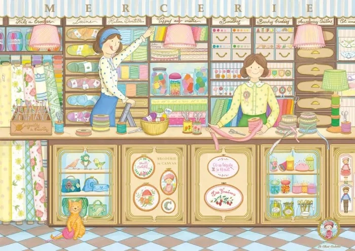 puzzle magnolia galanterie 1000 pezzi