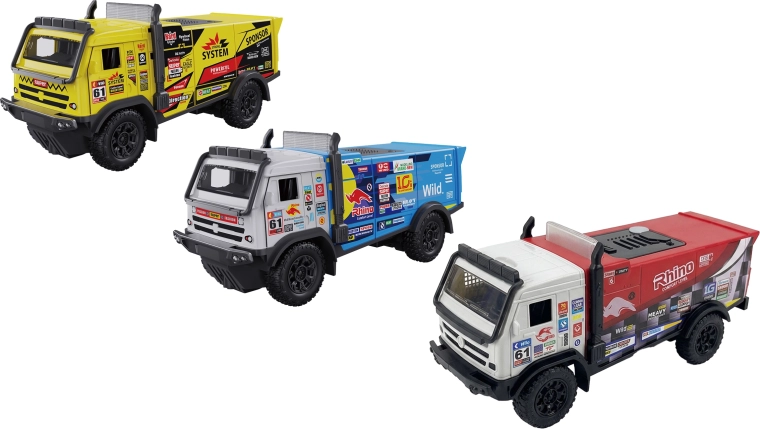 Camion da corsa con effetti luminosi e sonori 22 cm - 1 pezzo