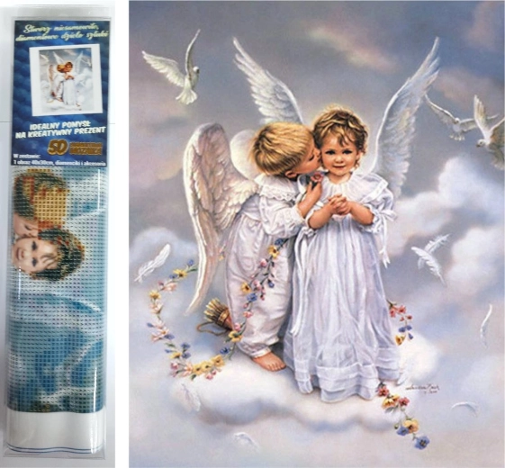 Pittura diamantata Angioletti 30 × 40 cm