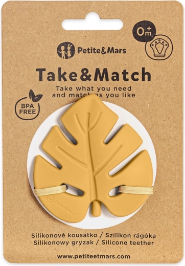 Petite&Mars massaggiagengive in silicone Take&Match intense ochre