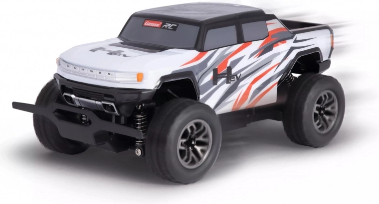 Auto RC Carrera GMC Hummer EV in scala 1:18