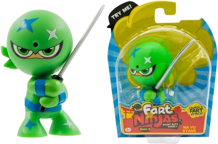 Fart Ninjas statuetta con suoni di flatulenza Na Yu Stank