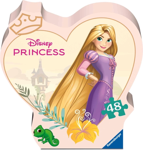 Puzzle Ravensburger Rapunzel in confezione regalo, 48 pezzi