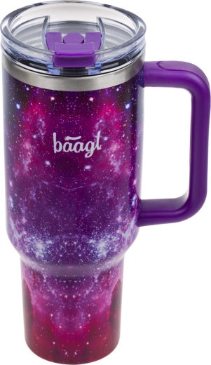 Baagl B-cup Galaxy tazza termica con cannuccia 1,18 l