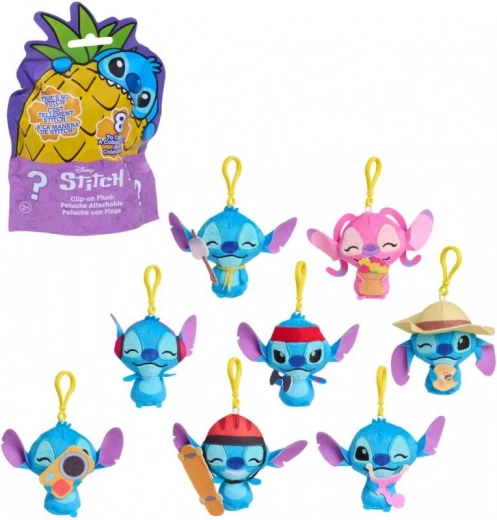 Stitch peluche con clip (scelta casuale)