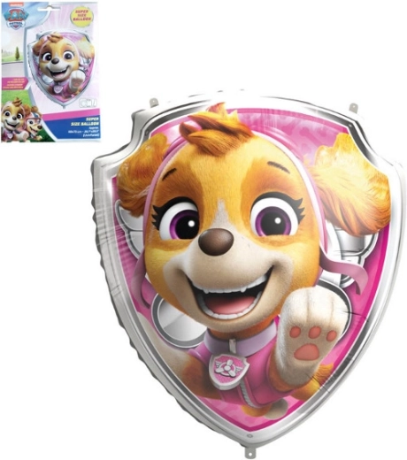 Palloncino in foil Tarcza Skye PAW PATROL 68 × 75 cm