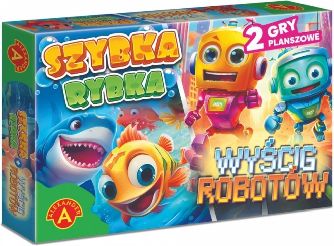 Gioco da tavolo Fast Fish + Racing Robots