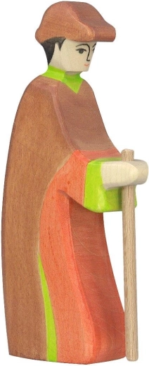 Holztiger pastore con bastone - 1 pezzo