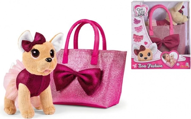 CCL Cagnolino Chihuahua Bow Fashion nella borsa