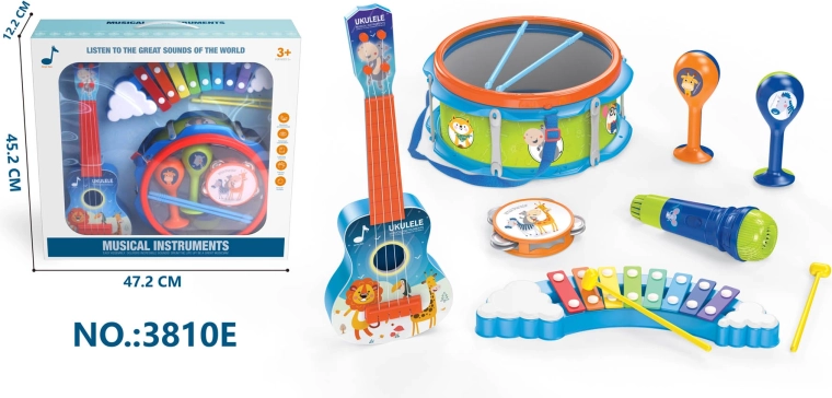 Grande set di strumenti musicali per bambini