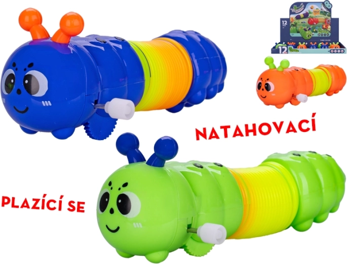 Bruco allegro a carica per i più piccoli