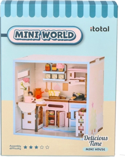 Mini World DIY cucina in miniatura da assemblare