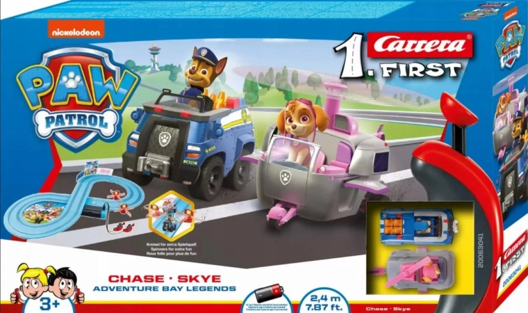 Pista Carrera First PAW PATROL Chase e Skye 2,4 m
