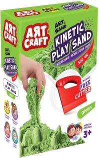 Sabbia cinetica Art Craft verde 500 g