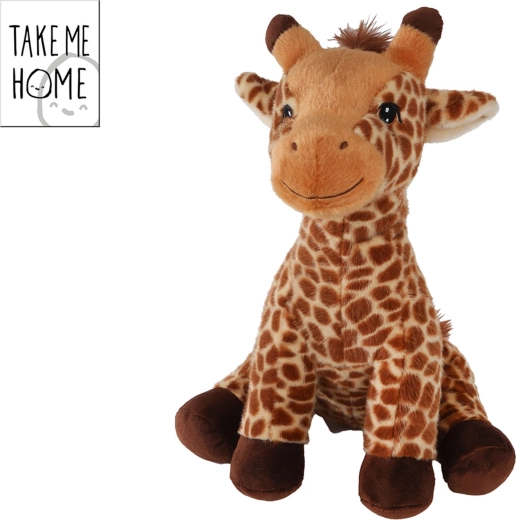 Giraffa di peluche Take Me Home seduta 25 cm - 1 pezzo