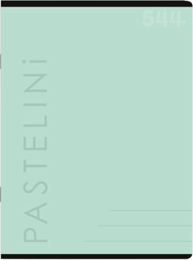 Quaderno PASTELINI A5 verde a righe 40 fogli