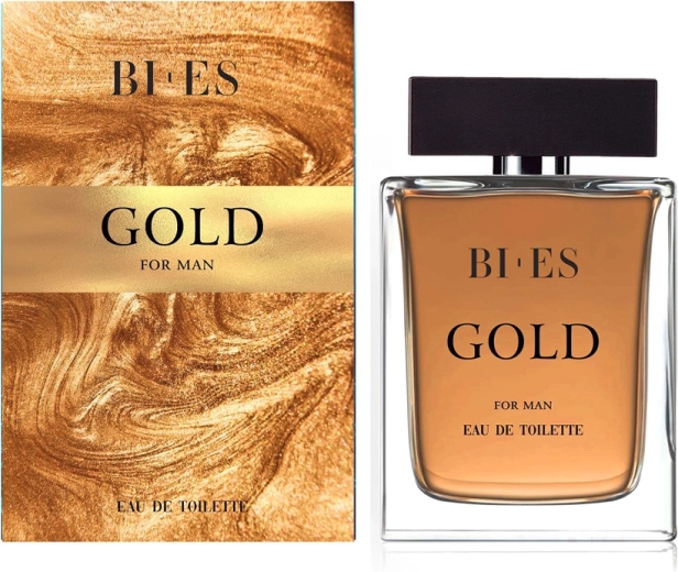 Acqua di colonia da uomo BI-ES Gold 90 ml