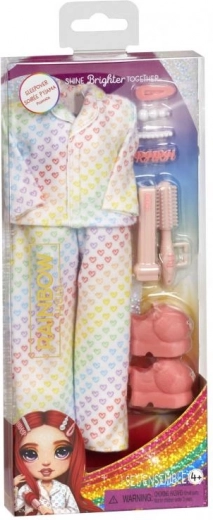 Rainbow High set moda pigiama – pigiama party