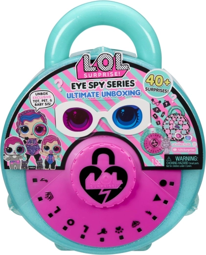 L.O.L. Surprise! Eye Spy Series valigetta di unboxing definitiva con oltre 40 sorprese