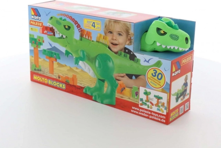 Set di costruzioni dinosauro 30 pezzi