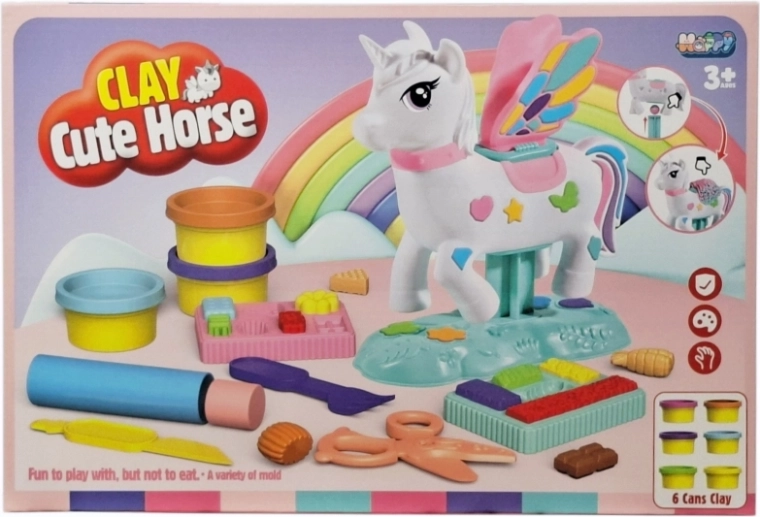 Set creativo con plastilina Unicorno - 1 pezzo