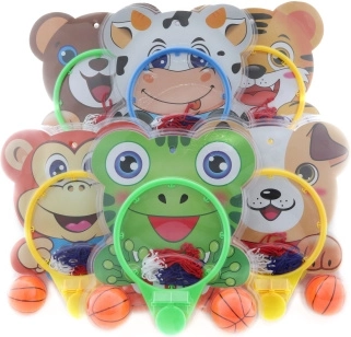 Canestro da basket per bambini con animaletto